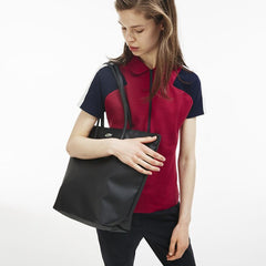Womens Wo L.12.12 Vertical Tote Bag | Lacoste Black • 000