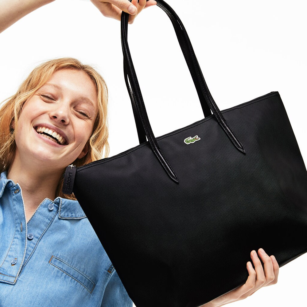 Womens Wo L.12.12 Tote Bag | Lacoste Black • 000