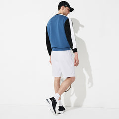 Mens SPORT Tennis Fleece Shorts | Lacoste White • 001