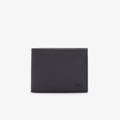 Mens Classic Petit Piqué Six Card Wallet | Lacoste Black • 000