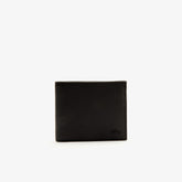 Mens Classic Bi-fold Petit Piqué Wallet | Lacoste Black • 000