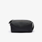 Mens Classic Petit Piqué Toiletry Bag | Lacoste Black • 000