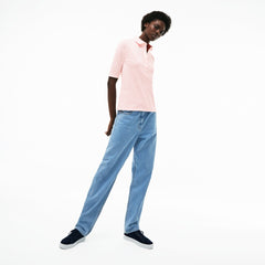Womens Wo Slim Fit Stretch Mini Piqué Polo Shirt | Lacoste Light Pink • T03