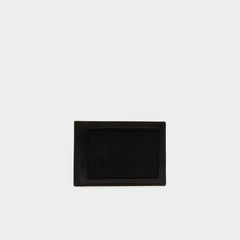 Mens Leather Wallet and Card Holder Boxed Gift Set | Lacoste Black • 000