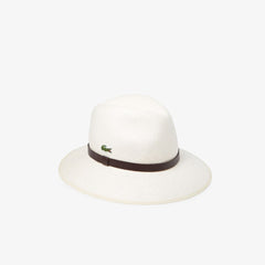 Mens Unisex SPORT Miami Open Woven Tennis Hat With Cord | Lacoste Beige • 8Lx