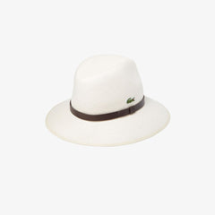 Mens Unisex SPORT Miami Open Woven Tennis Hat With Cord | Lacoste Beige • 8Lx