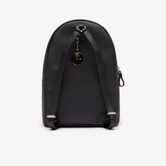 Womens Wo Daily Classic Coated Canvas Backpack | Lacoste Black • 000