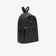Womens Wo Daily Classic Coated Canvas Backpack | Lacoste Black • 000