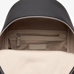 Womens Wo Daily Classic Coated Canvas Backpack | Lacoste Black • 000
