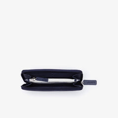 Womens Wo L.12.12 Concept Petit Piqué 12 Card Zip Wallet | Lacoste Eclipse • 141