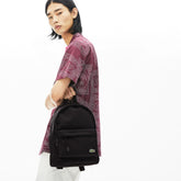 Mens Neocroc Small Canvas Backpack | Lacoste Black • 991