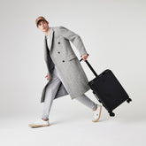 Mens Chantaco Polycarbonate Cabin Suitcase | Lacoste Black • 000