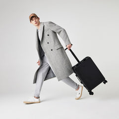 Mens Chantaco Polycarbonate Cabin Suitcase | Lacoste Black • 000