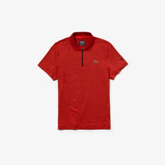 Mens SPORT Novak Djokovic Collection Tech Jersey Polo | Lacoste Red / Black • 9Uv