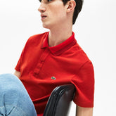 Mens Regular Fit Piqué Polo Shirt | Lacoste Red / Red / Bordeaux • 7Cy