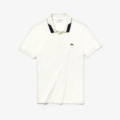 Mens Regular Fit Stretch Polo Shirt | Lacoste White • 70V
