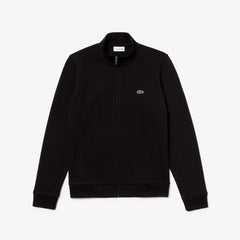 Mens Zip Fleece Sweatshirt | Lacoste Black • 031