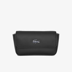 Womens Wo Daily Classic Coated Canvas Fanny Pack | Lacoste Black • 000