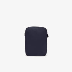 Mens L.12.12 Signature Leather Vertical Bag | Lacoste Dark Sapphire • B88
