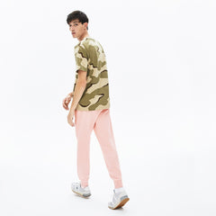 Mens Unisex LIVE Cotton Fleece Sweatpants | Lacoste Light Pink • Yzn