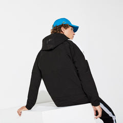Mens SPORT Pullover Windbreaker | Lacoste Black / Blue / White • 3Sp