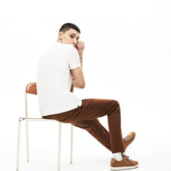 Mens Regular Fit Thermoregulating Piqué Polo Shirt | Lacoste White • 70V