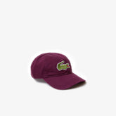 Mens Big Croc Gabardine Cap | Lacoste Bordeaux • Fy5
