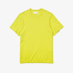 Mens Motion Breathable Seamless T-shirt | Lacoste Yellow • J5D