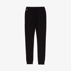 Womens Wo SPORT Fleece Track Pants | Lacoste Black • 031
