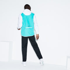 Mens SPORT Colorblock Taffeta Tennis Tracksuit | Lacoste White / Green / Black • Cl5