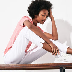 Womens Wo SPORT Performance Golf Pants | Lacoste White • 800