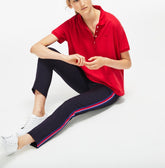 Womens Wo Slim Fit Side Bands Stretch Wool Piqué | Lacoste Navy Blue • Nu8