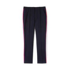 Womens Wo Slim Fit Side Bands Stretch Wool Piqué | Lacoste Navy Blue • Nu8