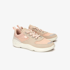 Womens Wo Wildcard Paneled Leather Sneakers | Lacoste Natural/Off White • Ts2