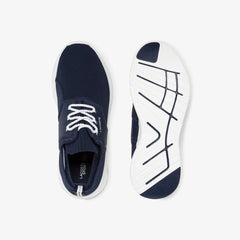Mens LT Sense Textile and Mesh Sneakers | Lacoste Nvy/Wht • 092