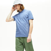 Mens -Branded Cotton Polo Shirt | Lacoste Purple • Z0G