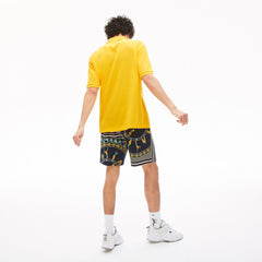 Mens LIVE Relaxed-Fit Cotton Piqué Polo Shirt | Lacoste Yellow • Z0A