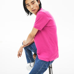 Mens L.12.12 Polo | Lacoste Fushia Pink • Z04