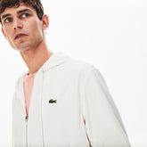Mens Two-Tone Zip-Up Jacket | Lacoste White • 70V