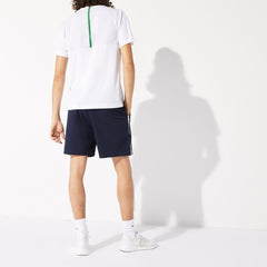 Mens SPORT Roland Garros Shorts | Lacoste Navy Blue / White • 525