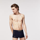 Mens Motion Technical Piqué Boxer Briefs | Lacoste Navy Blue • 166