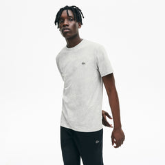 Mens Motion Regular Fit Stretch T-shirt | Lacoste Grey • P0Y