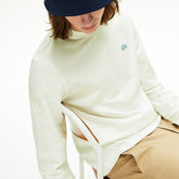 Mens Reflective Croc Regular Fit Cotton T-shirt | Lacoste White • 70V