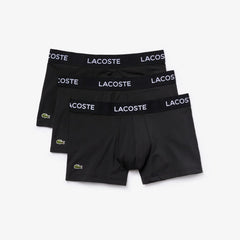 Mens Pack Of 3 Motion Classics Boxer Briefs | Lacoste Black • 031