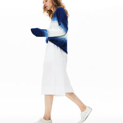 Womens Wo Light Cotton Poplin Culottes | Lacoste White • 001