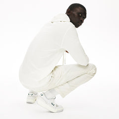 Mens Heritage Ribbon Regular Fit Hooded T-shirt | Lacoste White • 70V