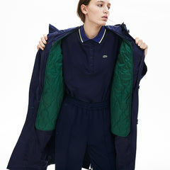 Womens Wo Reversible Jacket 4-in-1 Parka | Lacoste Navy Blue • 166