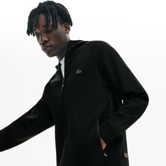Mens Motion Regular Fit Full-Zip Hoodie | Lacoste Black • 031