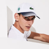Mens SPORT Roland Garros Ombré Cap | Lacoste White / Navy Blue • Rhg