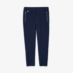 Mens SPORT Stretch Golf Track Pants | Lacoste Navy Blue / White / Red • Xvv